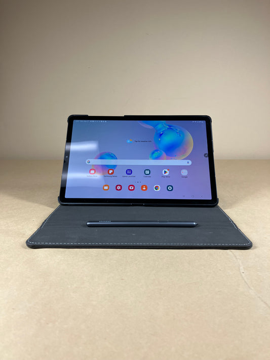 Verizon Samsung Galaxy Tab S6 10.5" 128GB Black SM-T867V With Pen