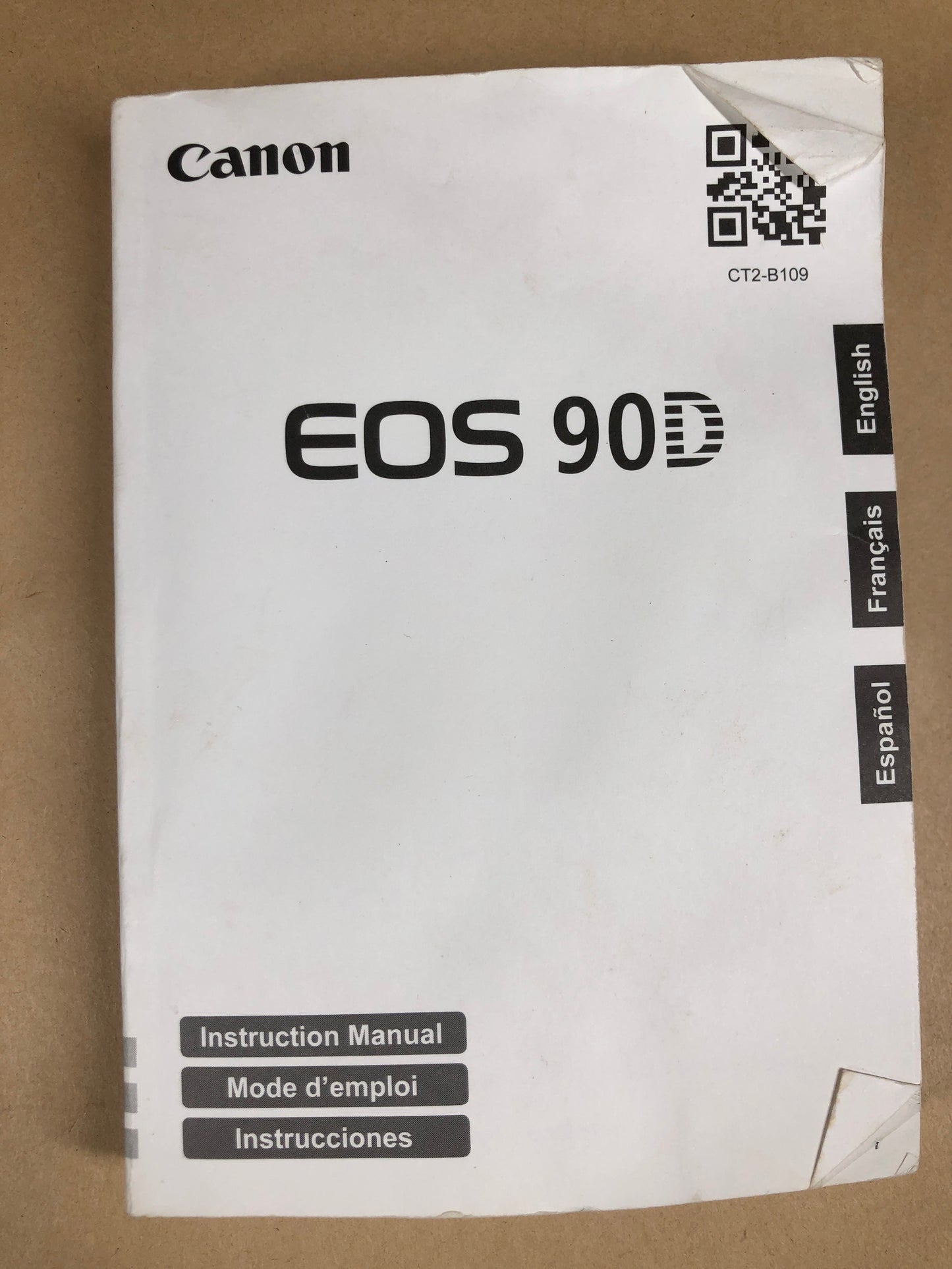 Canon EOS 90D 32.5MP Digital SLR DSLR Camera DS126801 4,000 Shutter Count