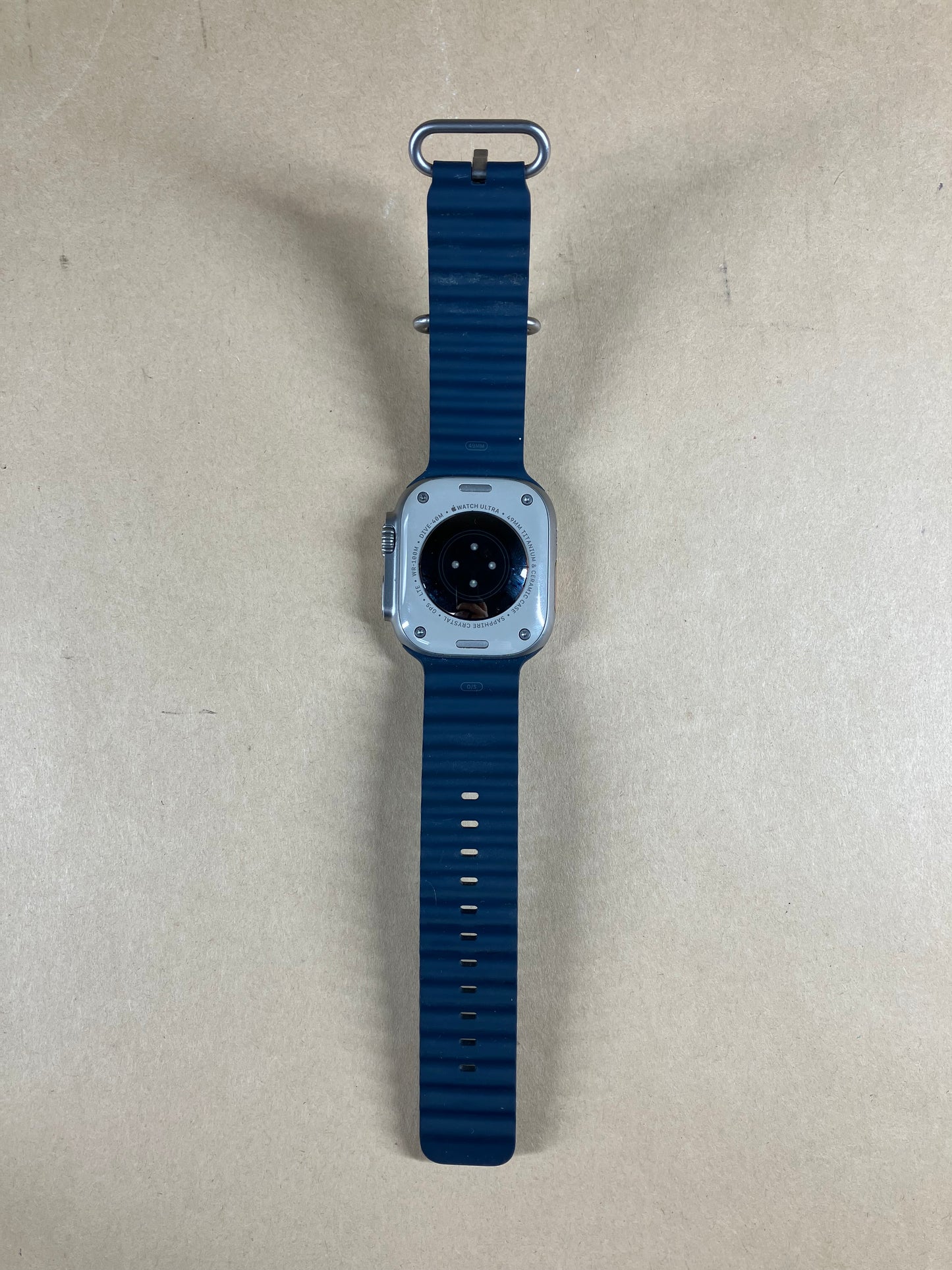 Unlocked Apple Watch Ultra 2 49MM Blue Titanium Blue Sport Band