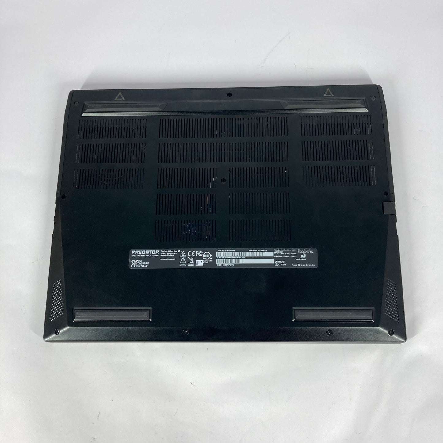 Acer PHN165-71 16" ULTRA 9 275HX 2.7GHz 16GB RAM 1TB SSD GeForce RTX 5060