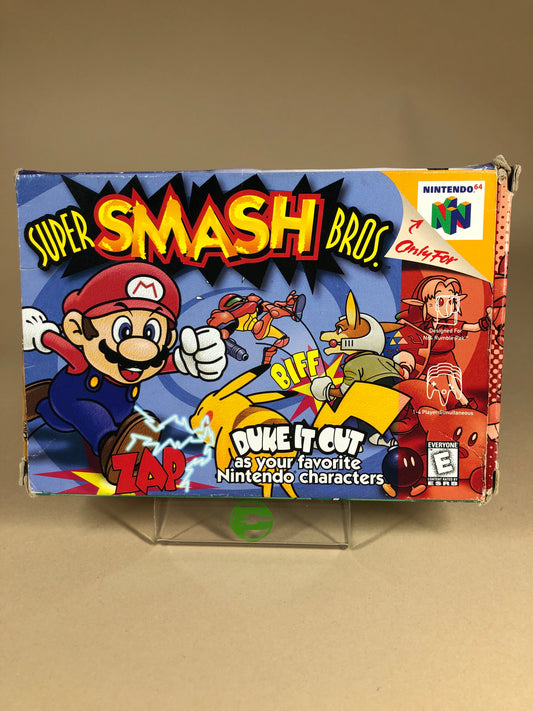 Super Smash Bros. (Nintendo 64 N64, 1999) CIB