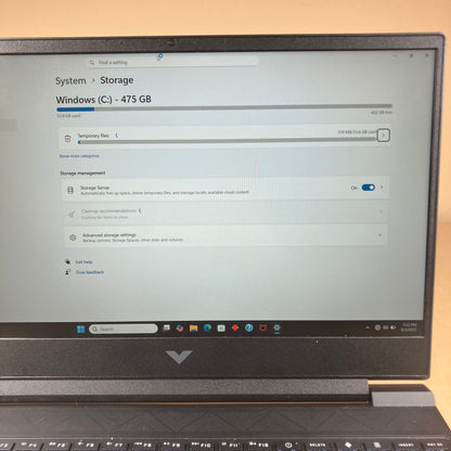 HP Victus 15-FA1029NR 15.6" i5-12450H 8GB RAM 512GB SSD GeForce RTX 2050