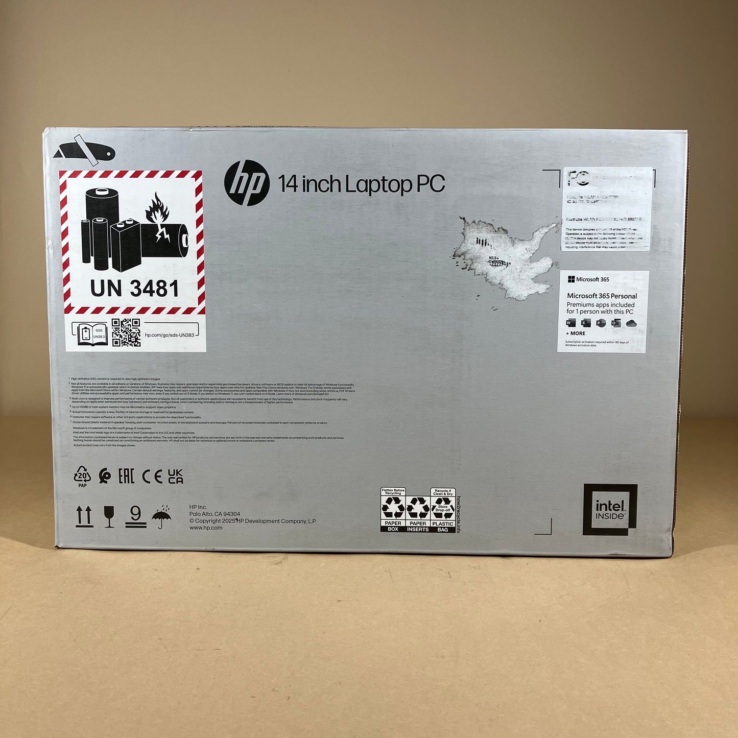New HP Laptop 14-EP2012WM 14" N150 0.8GHz 4GB RAM 128GB SSD SSD