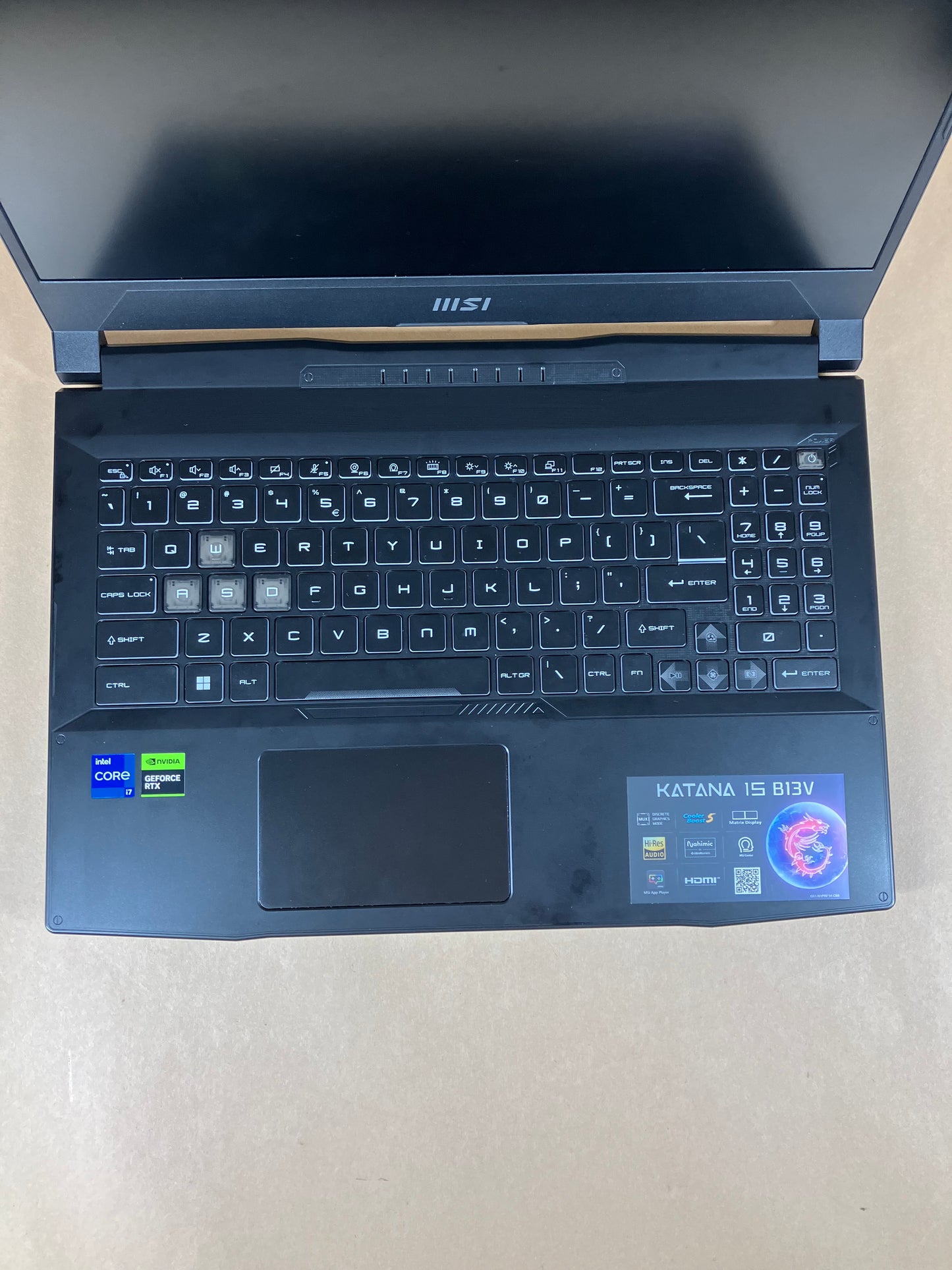 MSI Katana 15 B13V B13VEK 15.6" i7-13620H 16GB RAM 1TB SSD GeForce RTX 4050