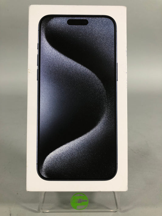 New Verizon Apple iPhone 15 Pro Max eSIM 256GB Blue Titanium MU693LL/A