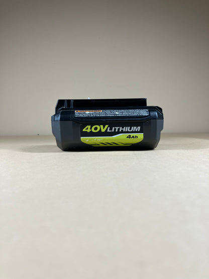 Ryobi 40V Lithium 4Ah Battery 0P40401 With Charger