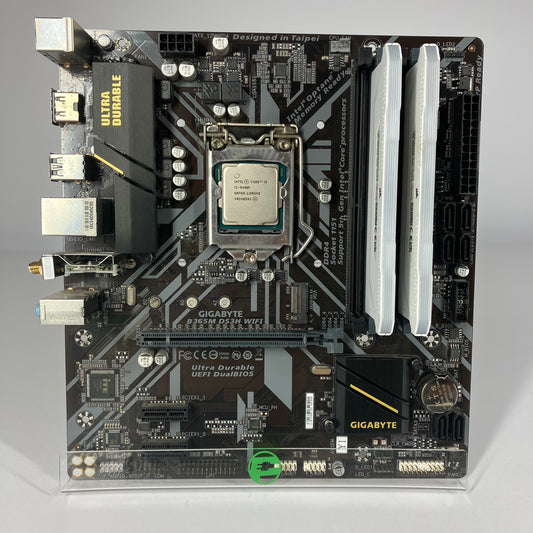 Gigabyte B365 DS3H WiFi Intel i5-9400F 16GB DDR4 Motherboard Combo