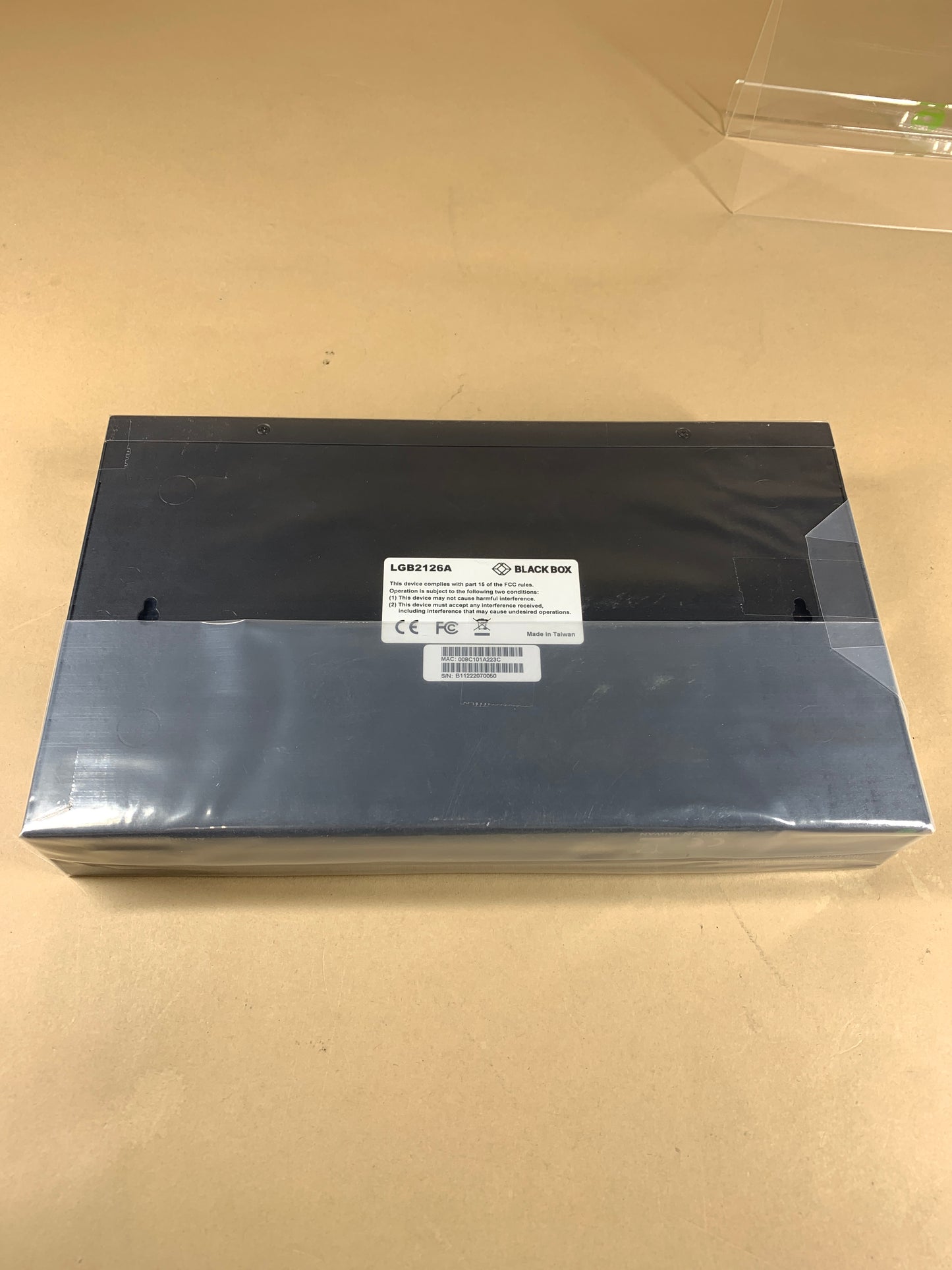 New Blackbox 26 Port Network Switch LGB2126A