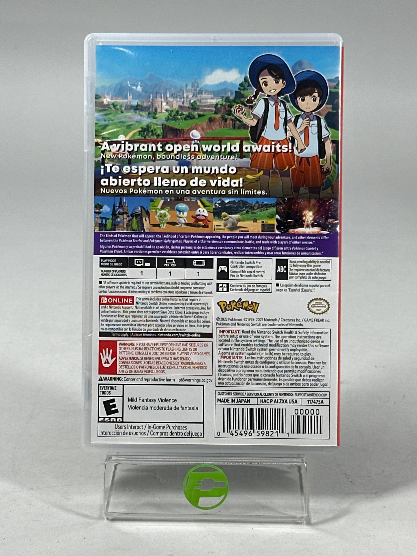 Pokemon Scarlet (Nintendo Switch, 2022)