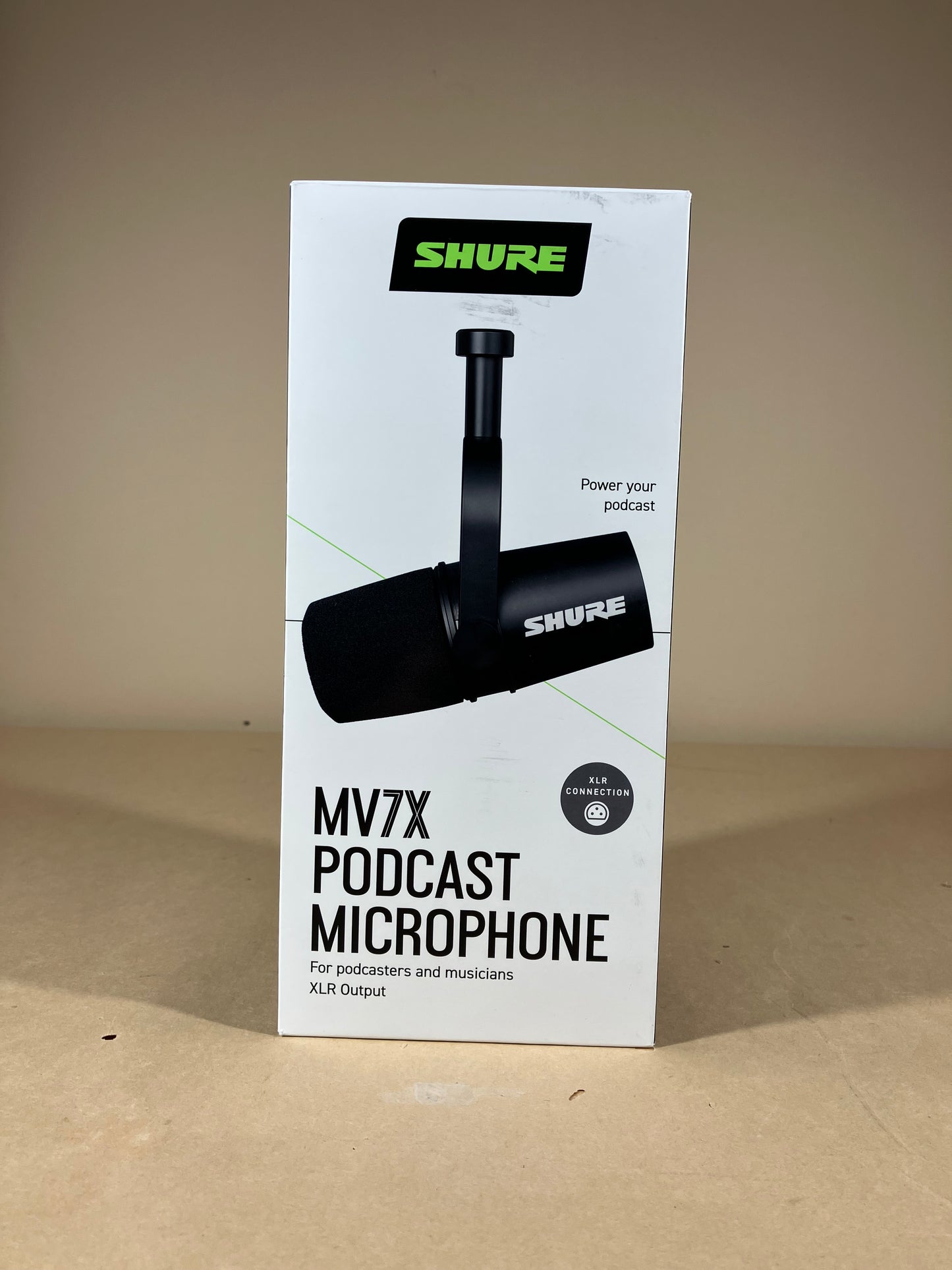 Shure MV7X Podcast Streaming Musians USB Microphone