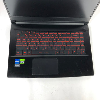 MSI Thin GF63 11UC 15.6" i7-11800H 2.3GHz 16GB RAM 512GB SSD GeForce RTX 3050