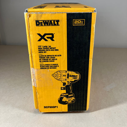 New Dewalt XR 20V Brushless 1/2" Impact Wrench DCF900P1 With Hog Ring Anvil kit