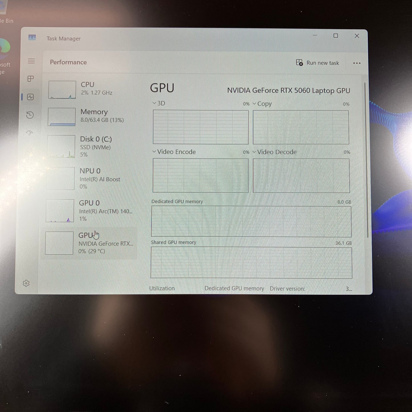 HP OMEN 16 Slim 16-AN0001NR 16" Ultra 7 255h 2.0GHz 64GB RAM 1TB SSD RTX 5060