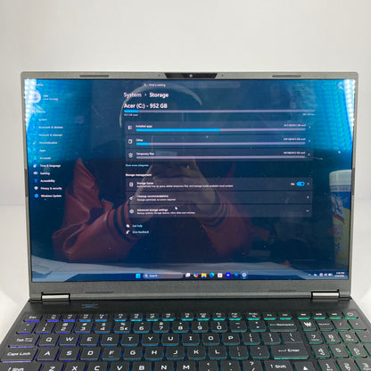 Acer PHN165-71 16" ULTRA 9 275HX 2.7GHz 16GB RAM 1TB SSD GeForce RTX 5060