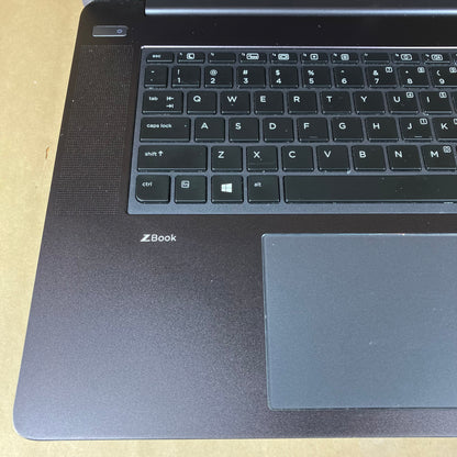 HP ZBook Studio G4 8265NGW 15.6" i7-7700HQ 12GB RAM 512GB SSD Quadro M1200