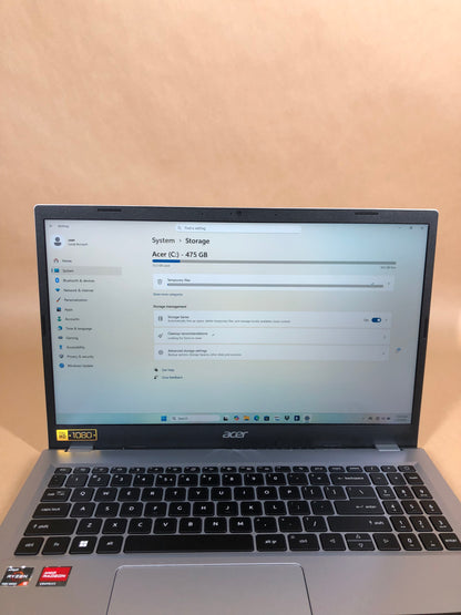 Acer Aspire 3 A315-24PT 15.6" Ryzen 5 7520U 2.8GHz 16GB RAM 512GB SSD