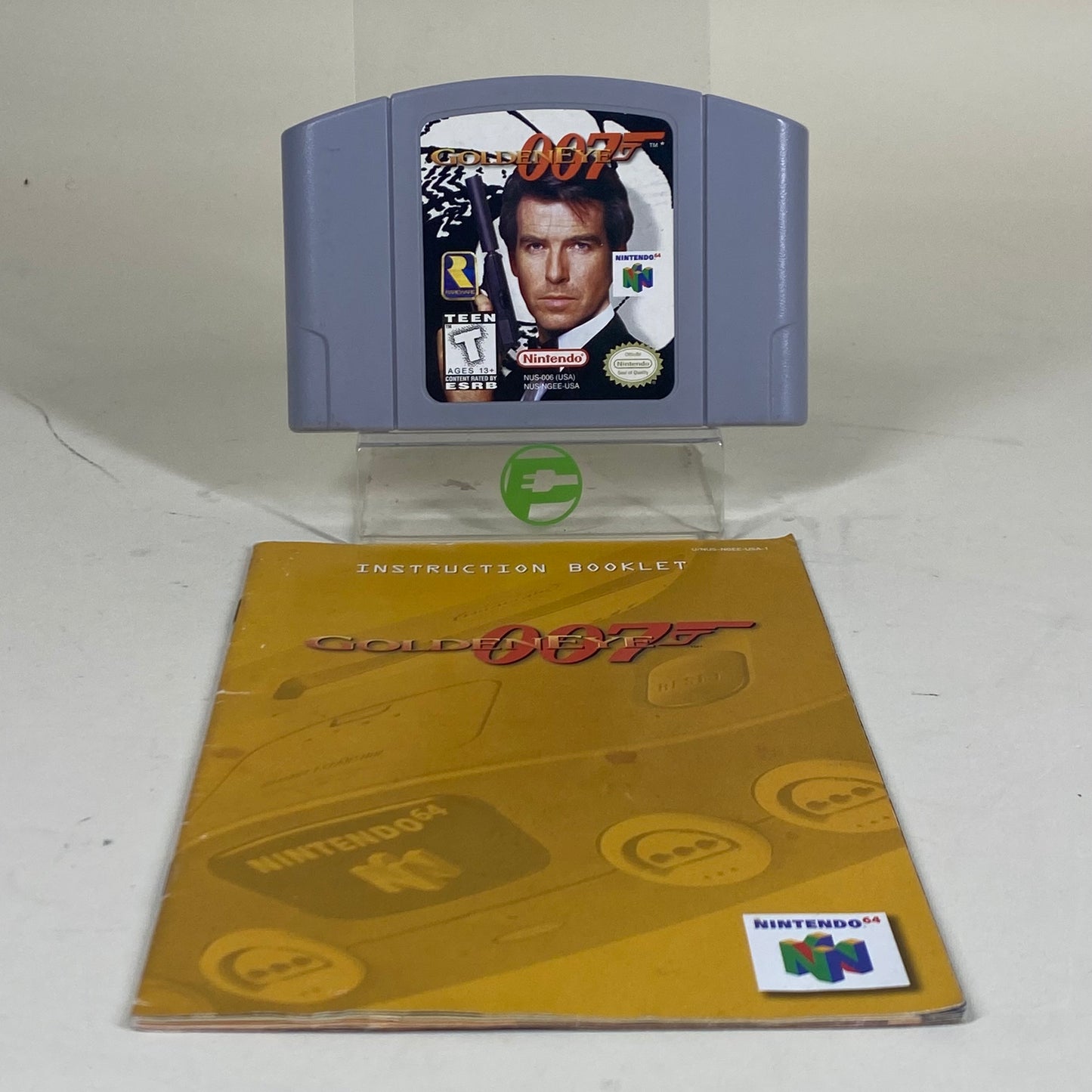 007 GoldenEye (Nintendo 64 N64, 1997) With Manual