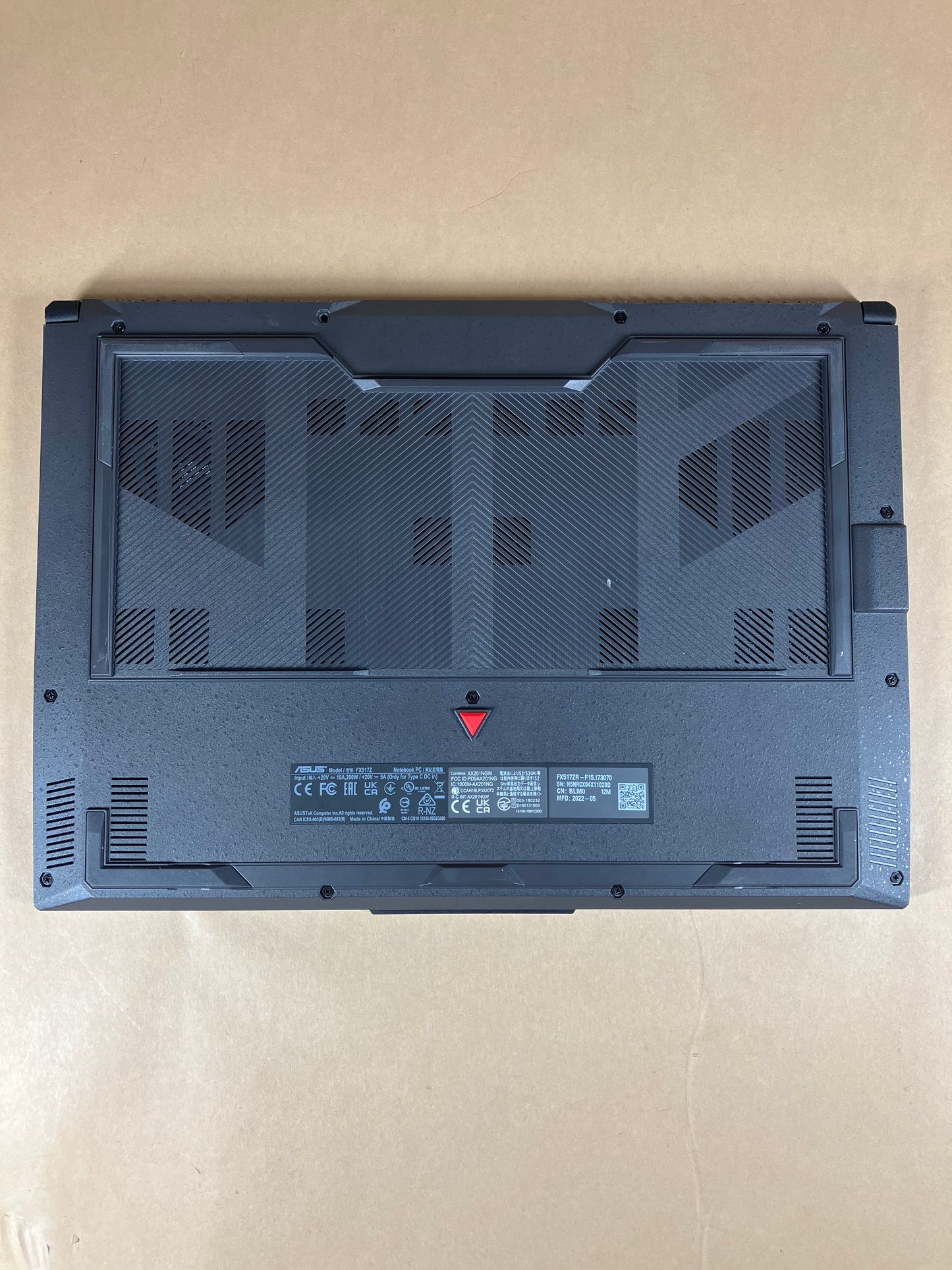 Asus Tuf Dash F15 FX1517ZR 15.6" i7-12650H 16GB RAM 512GB SSD GeForce RTX 3070