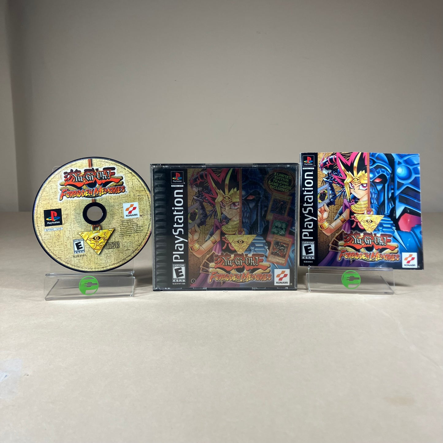 Yu-Gi-Oh Forbidden Memories [Premium Edition] (Sony PS1, 2002) No Cards