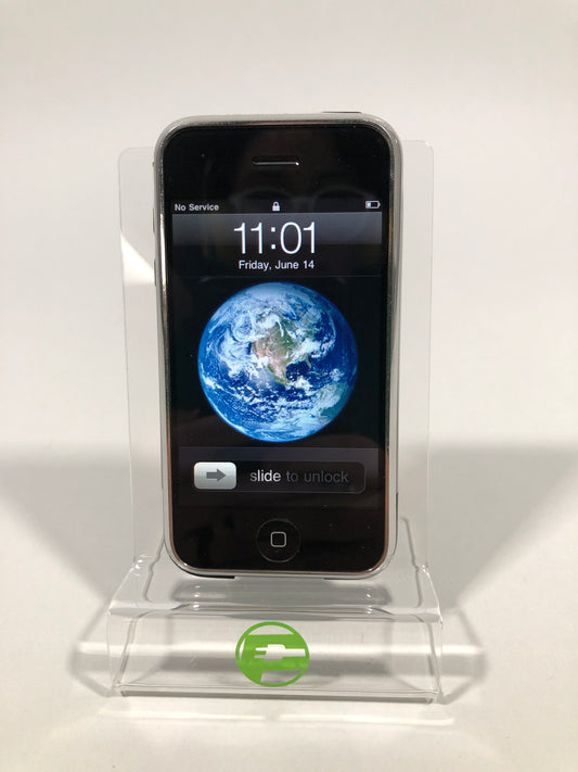AT&T Apple iPhone 2G 8GB 3.1.3 (7E18) Silver MC135L