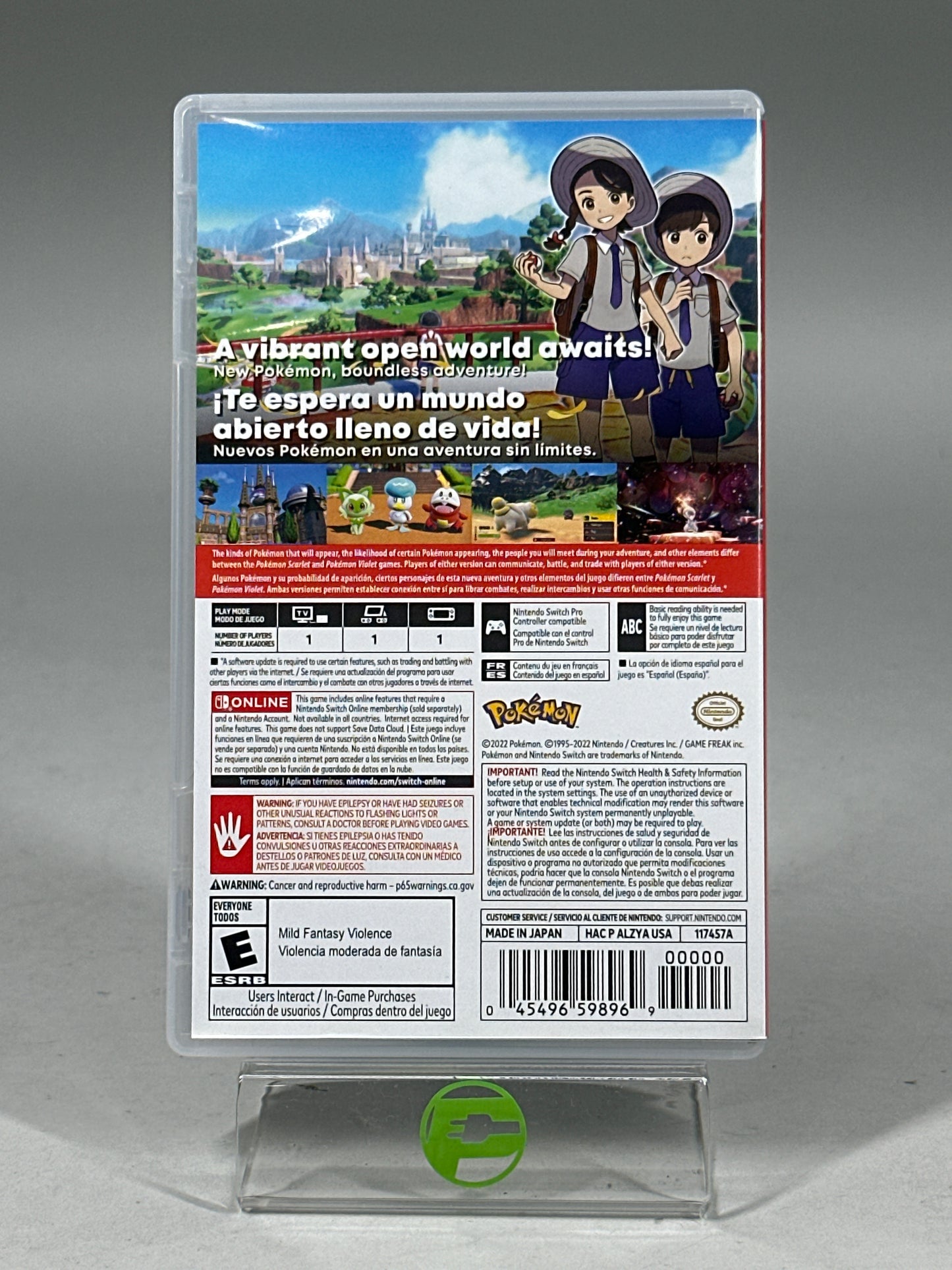 Pokemon Violet (Nintendo Switch, 2022)