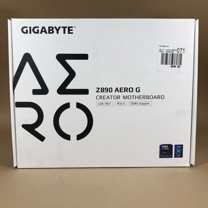 New AERO Z890 Aero G Creator Motherboard Motherboard BE200NGWM