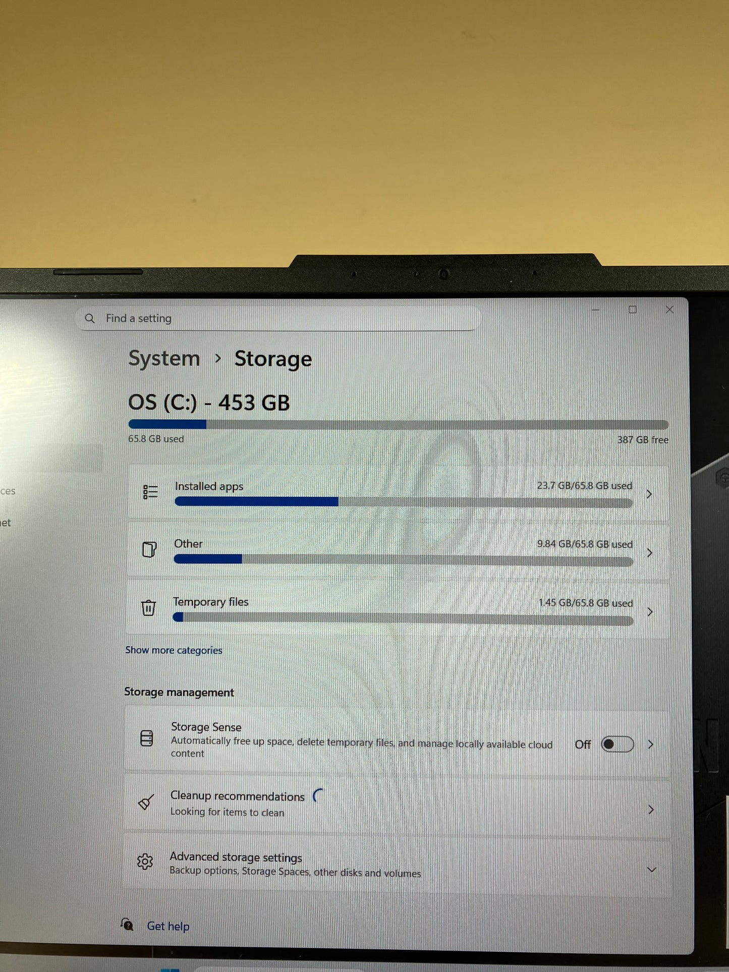 Asus TUF A15 FA507RR 15.6" Ryzen 7 6800H 6GB RAM 512GB SSD GeForce RTX 3060
