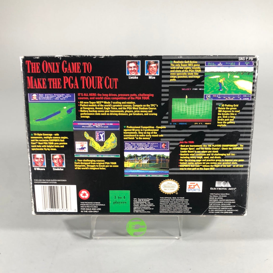 NEW PGA Tour Golf (Super Nintendo SNES, 1992)