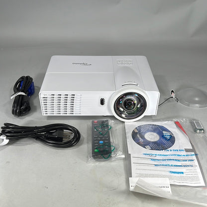 New Optoma DLP Projection Display 1024x768 XGA Short Throw Projector X305ST