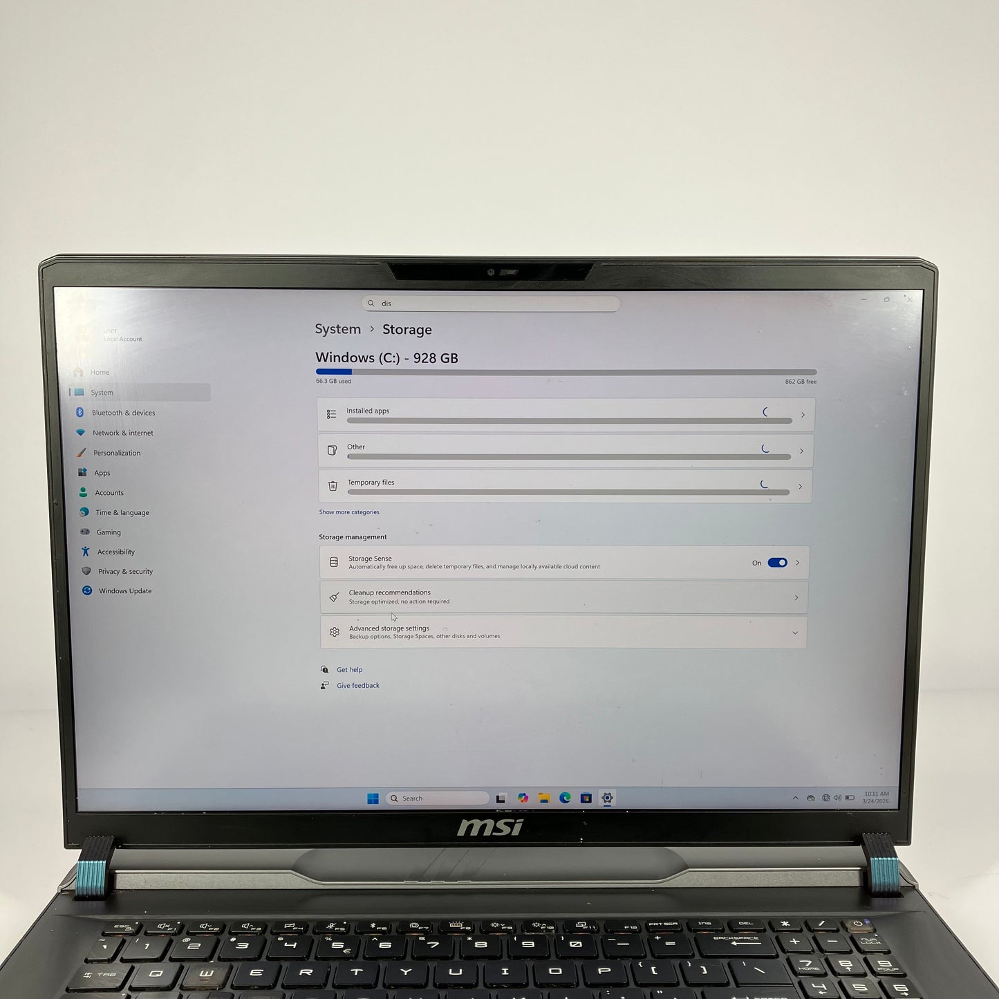 MSI Vector 17 HX A14V 17" i9-14900HX 2.3GHz 32GB RAM 1TB SSD GeForce RTX 4070