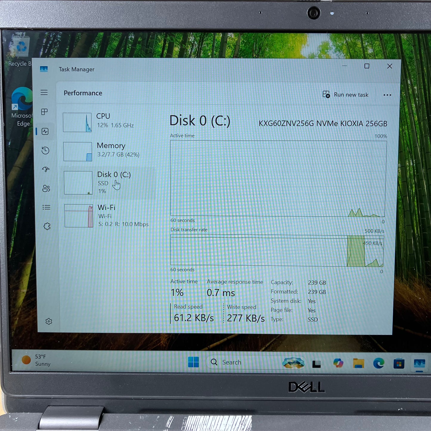 Dell Latitude 5320 13.3" i5-1135G7 2.4GHz 8GB RAM 256GB SSD