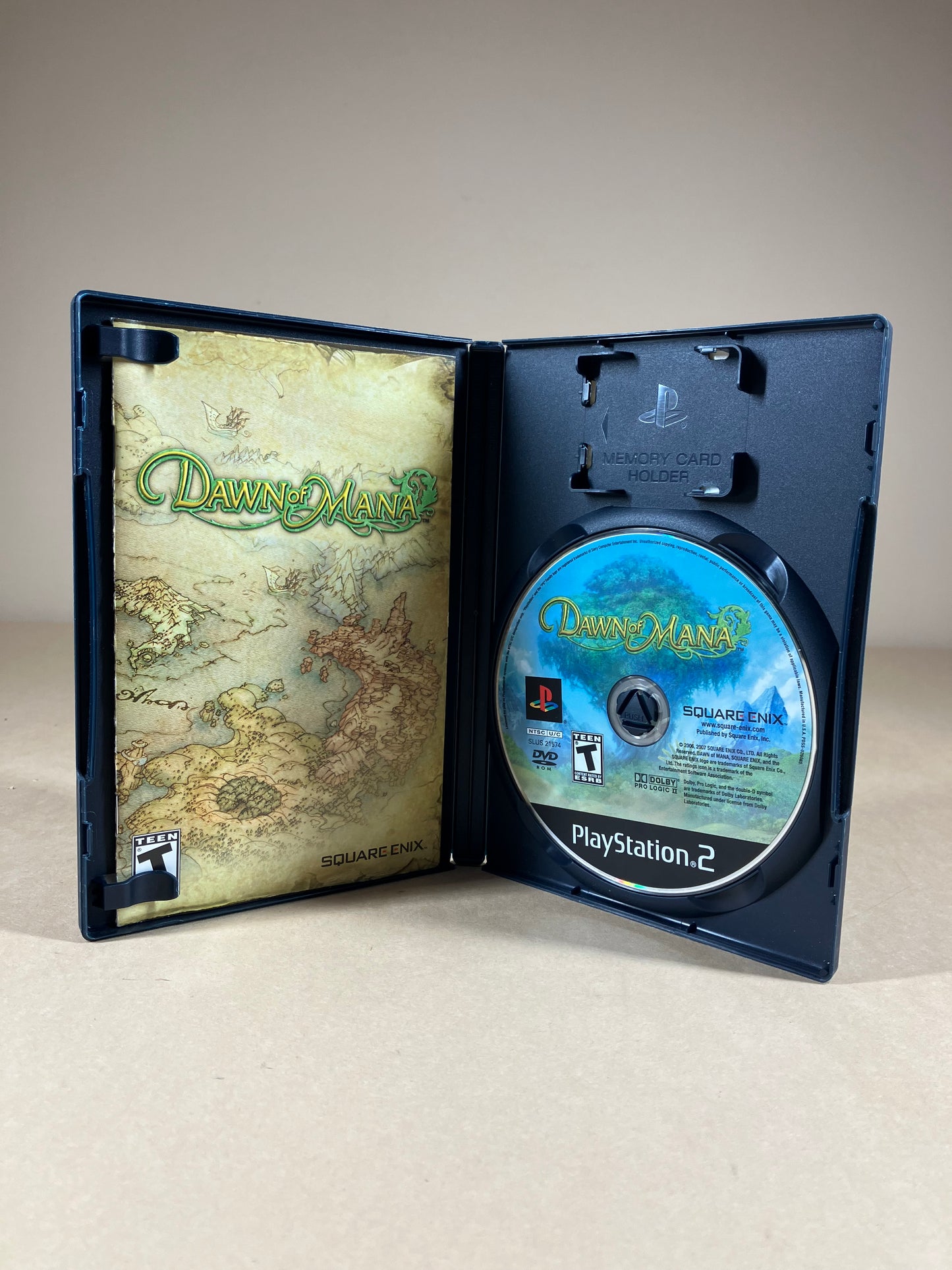 Dawn of Mana (Sony PlayStation 2 PS2, 2007) Complete In Box Reg Card