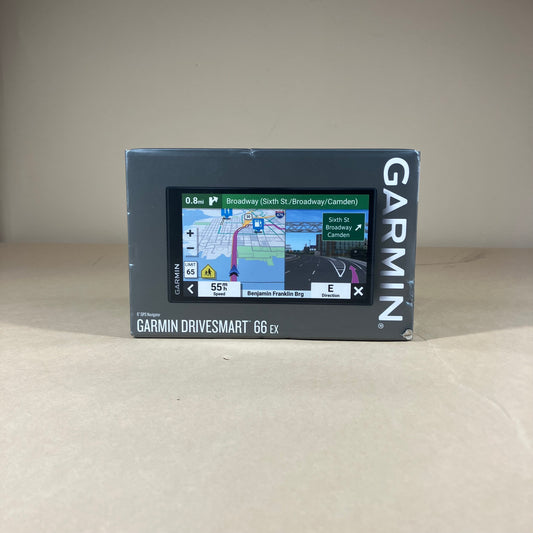New GARMIN DriveSmart 66EX GPS Device 010-02409-13