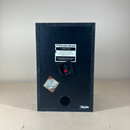Cerwin Vega L7 Shelf Speaker Pair System Black