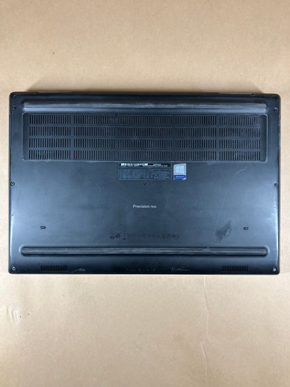 Dell Precision 7530 15.6" i7-8850H 2.6GHz 16GB RAM NO SSD Quadro P1000 NO OS
