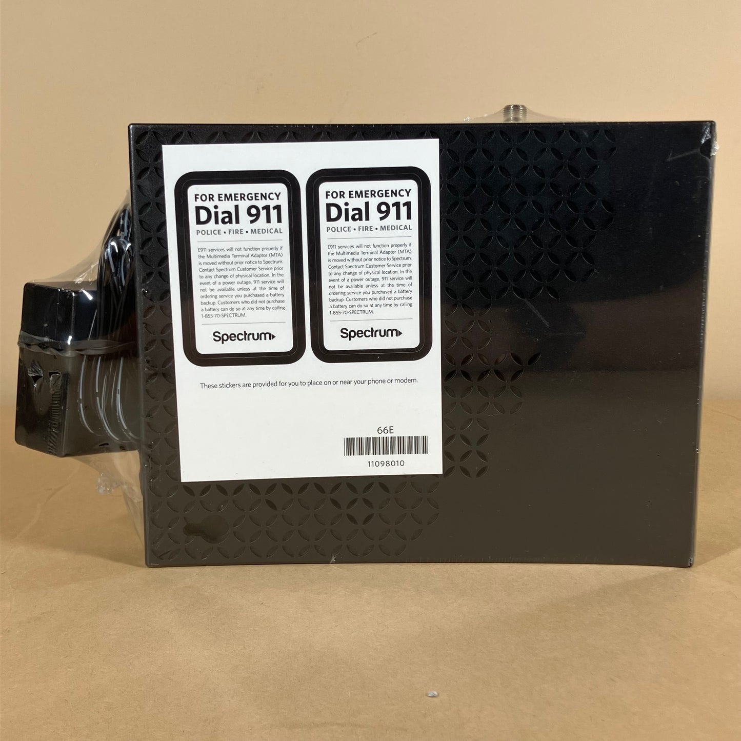 New Spectrum Cable Modem D3.1 2.5G EMTA Black