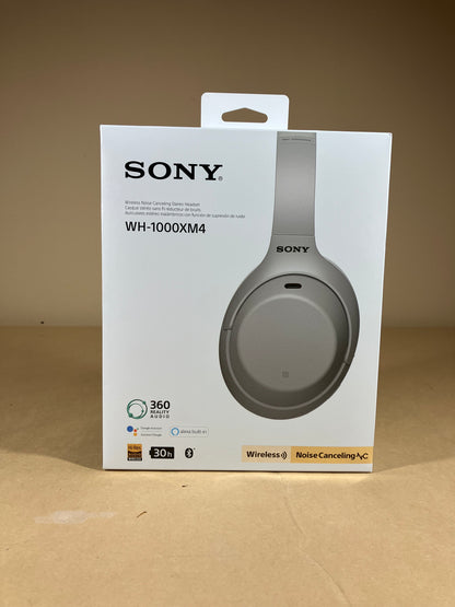 Sony WH-1000XM4 Noise Cancelling Wireless Stereo Headset Gray