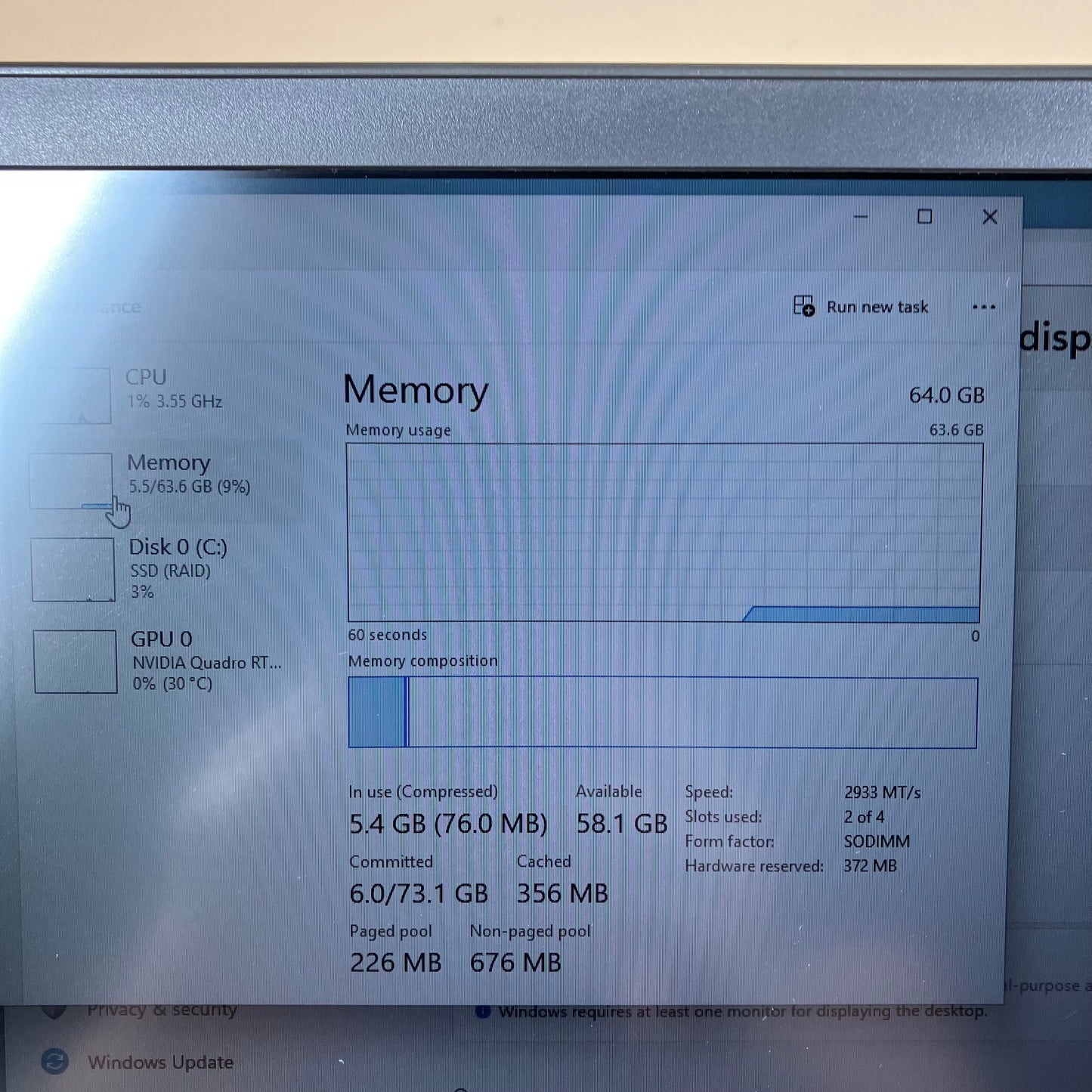 Dell Precision 7750 17" XEON W-10885M 2.4GHz 64GB RAM 1TB SSD Quadro RTX 4000