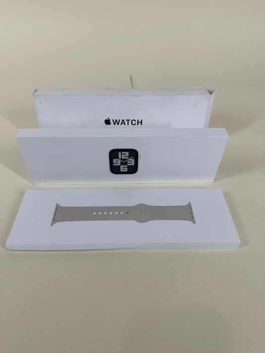 New GPS Only Apple Watch SE 2nd Gen 40MM Aluminum Starlight MR9U3LL/A