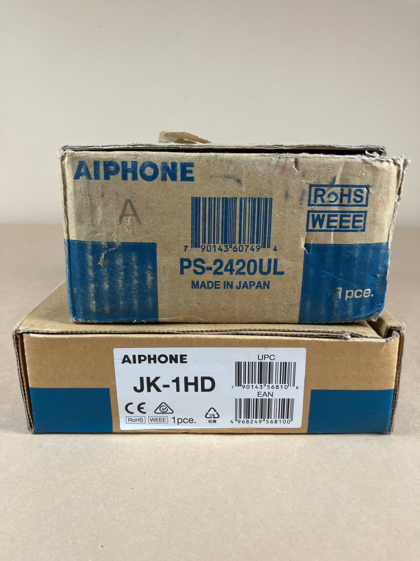 New Aiphone JK-1HD Video Intercom Sub Monitor Station with Power Adapter