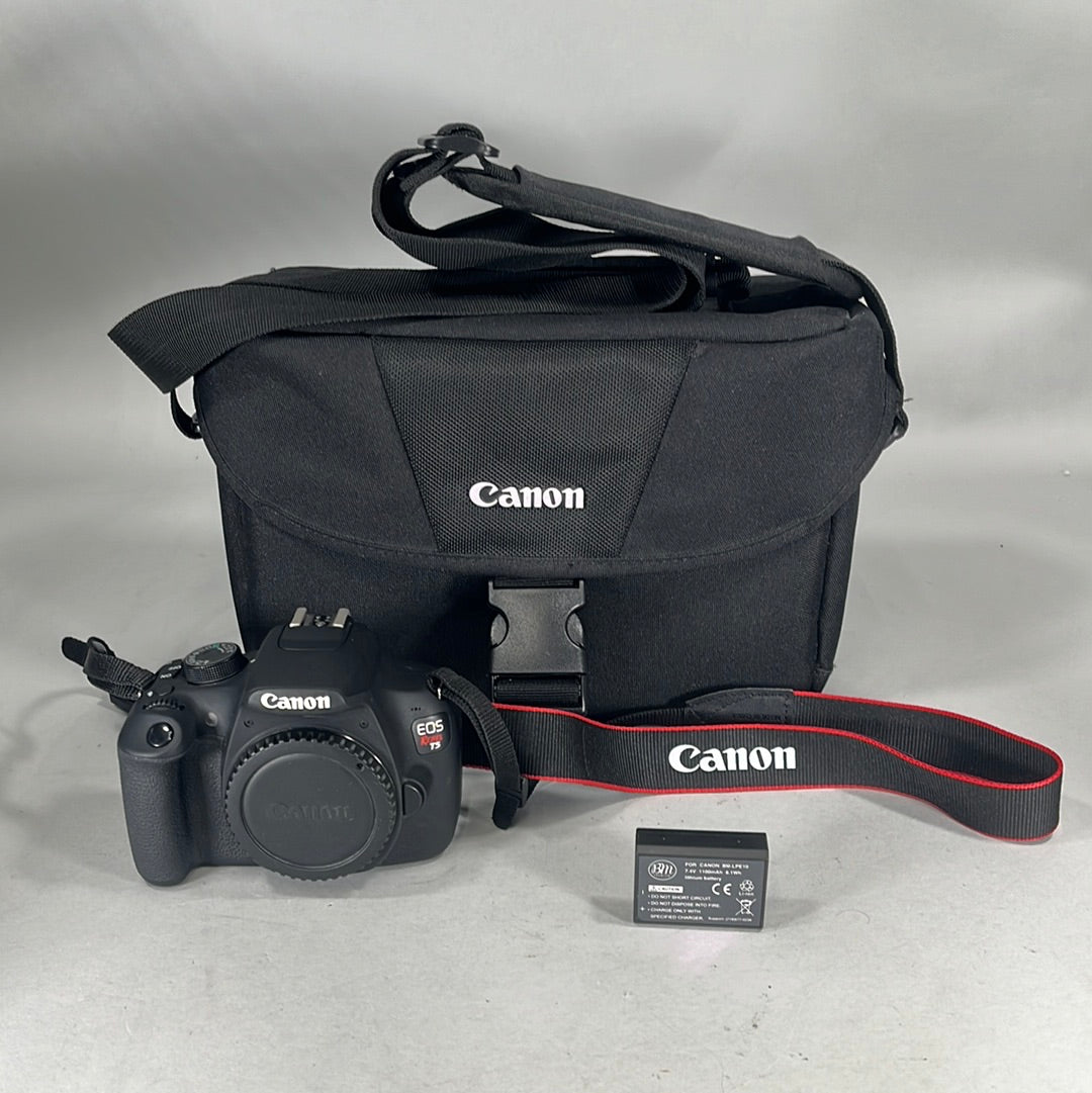 Canon EOS Rebel T5 Digital SLR DSLR Camera 2085 Shutter Count