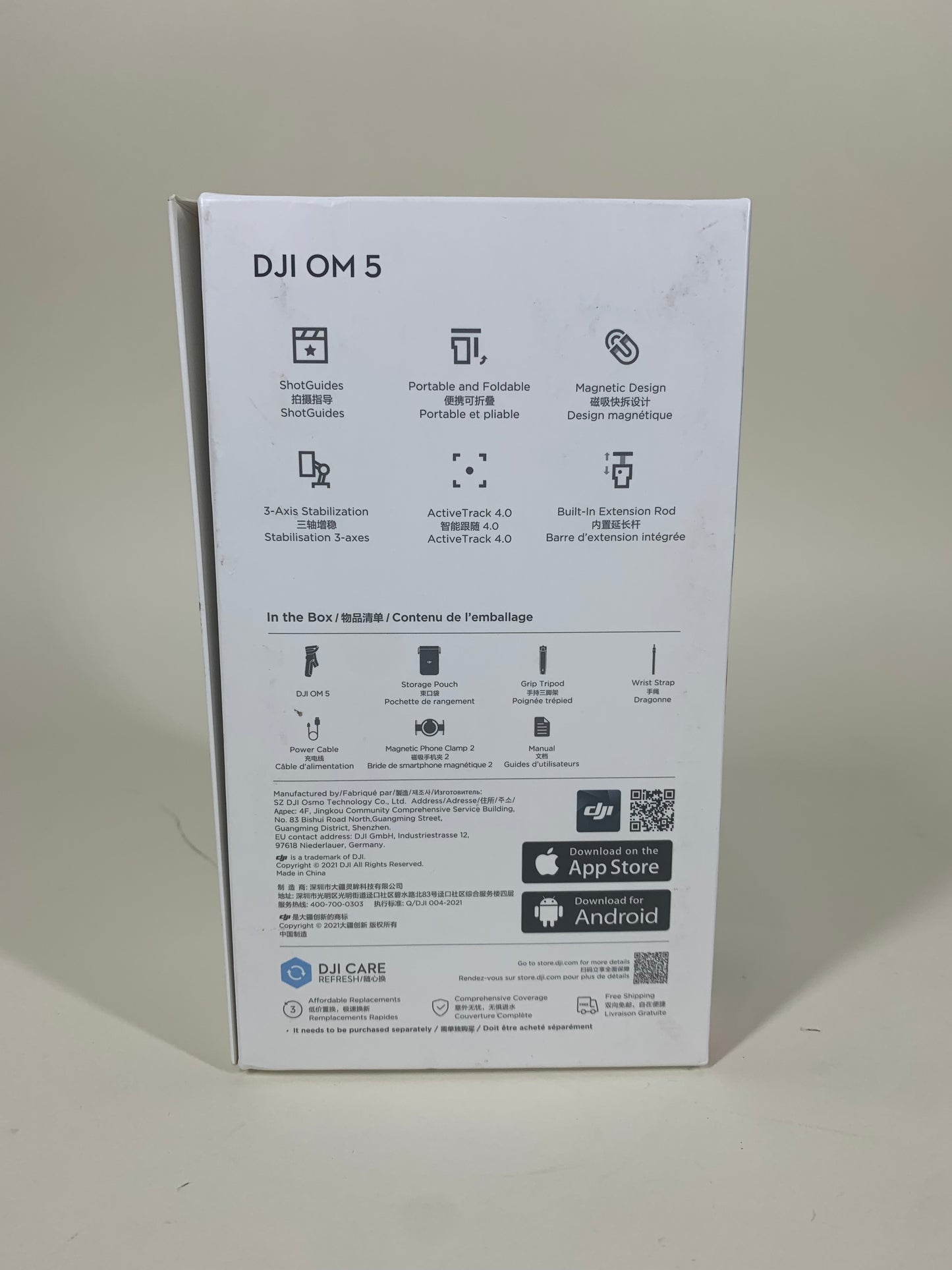 New DJI OM 5 Smartphone Stabilizer