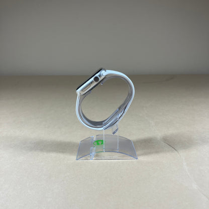 GPS Only Apple Watch Series 9 41MM Gold Aluminum White Sport Band MR8T3LL/A