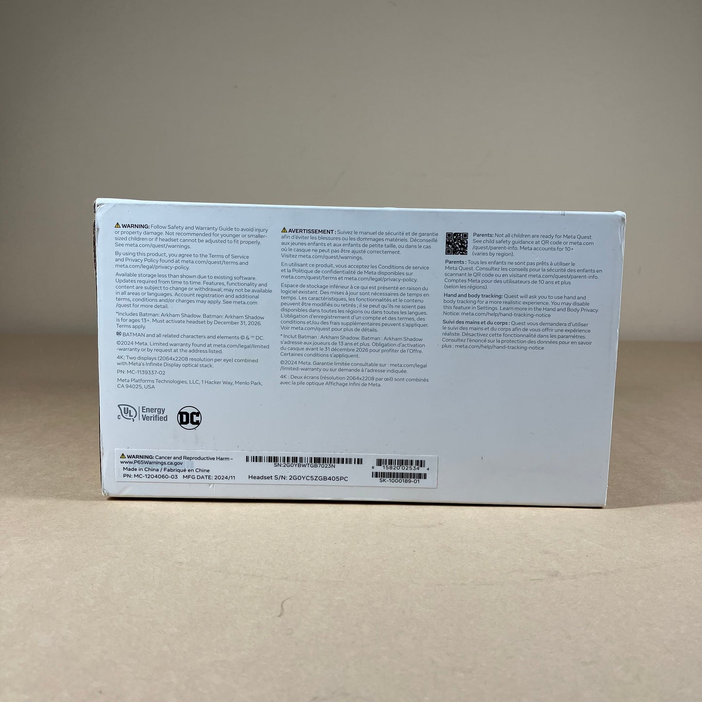 Meta Quest 3 512GB Standalone All-in-One VR Headset S3A