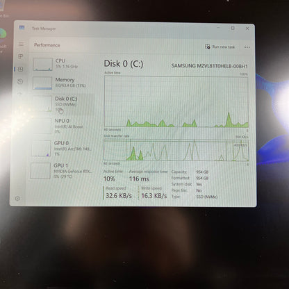 HP OMEN 16 Slim 16-AN0001NR 16" Ultra 7 255h 2.0GHz 64GB RAM 1TB SSD RTX 5060