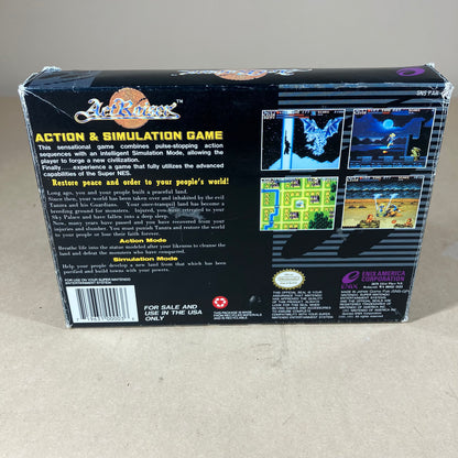 ActRaiser (Super Nintendo SNES, 1991)