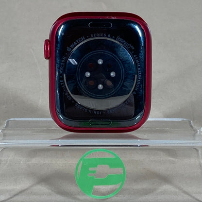 Factory Unlocked Apple Watch Series 9 45MM Product Red Aluminum Red Sport Band A2980