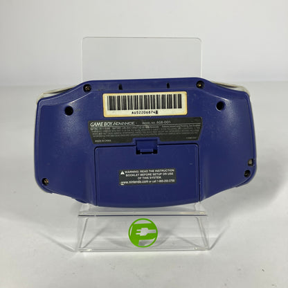 Nintendo Game Boy Advance Handheld Game Console Only AGB-001 Blue