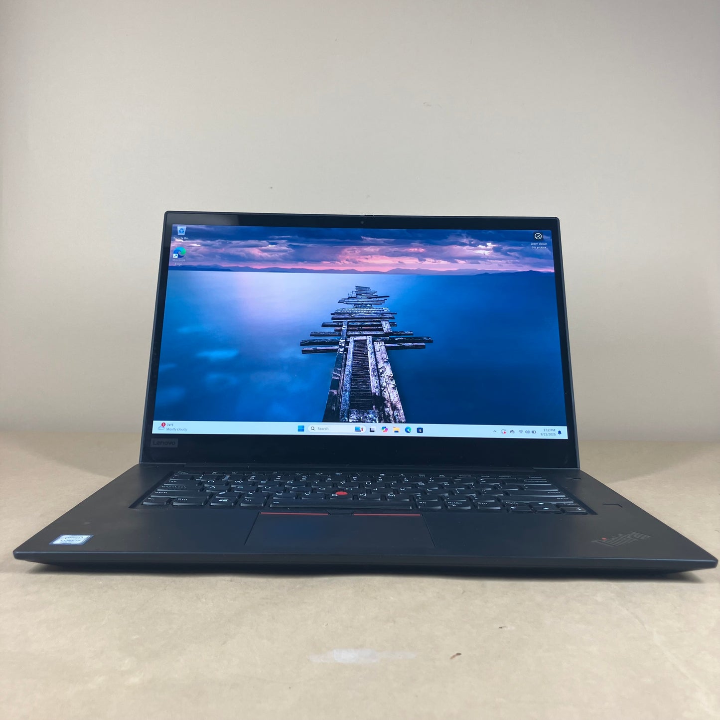 Lenovo ThinkPad X1 EXTREME G2 15.6" i7-9750H 2.6GHz 16GB RAM 128GB SSD GTX 1650