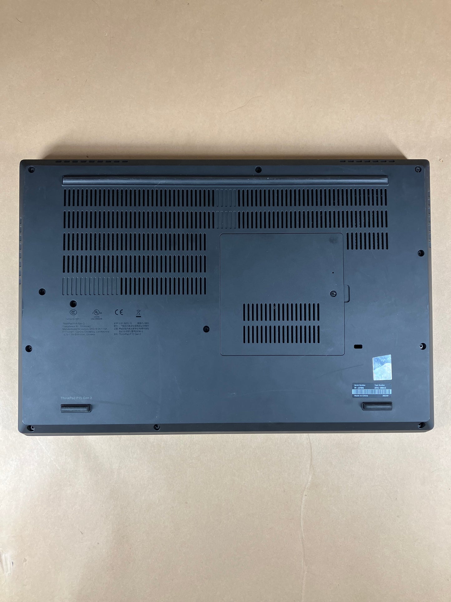 Lenovo ThinkPad P15 Gen 2i 15.6" i7-11800H 2.3GHz 32GB RAM 1TB SSD Quadro T1200